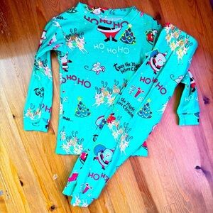 Books to bed Christmas pajamas